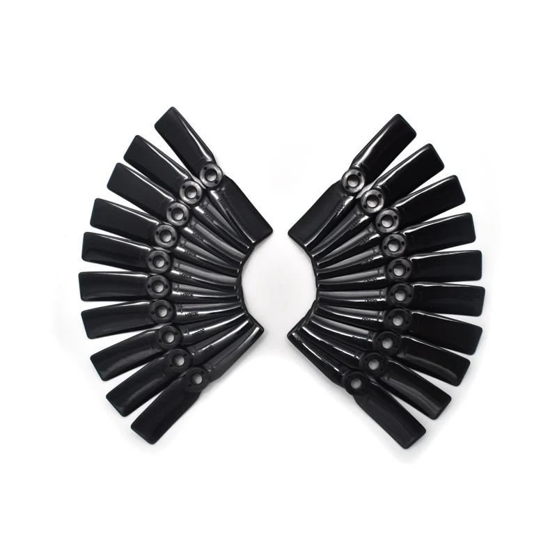 

10Pairs KINGKONG Propellers Prop 3" 3030 CW CCW Black / Red For DIY 130 150 Racing Quadcopter Mini Drones