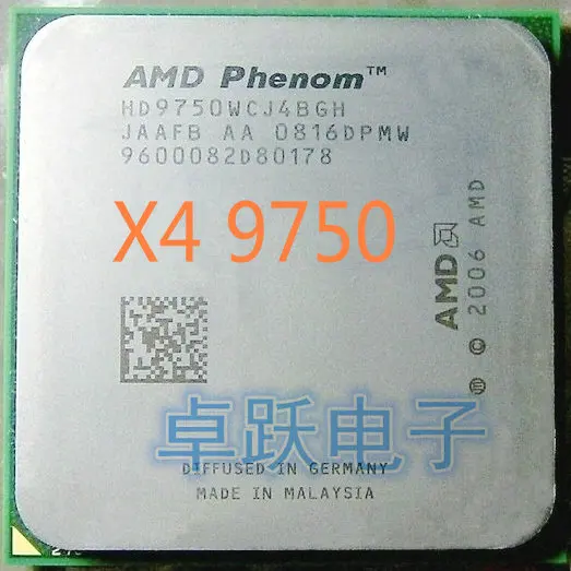 Процессор AMD Phenom X4 9750 2,4 ГГц 95 Вт четырехъядерный процессор Socket AM2