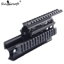 SINAIRSOFT AK47 Универсальный Пикатинни Вивер Quad Rail systerm приемник 20 мм для 47 вариантов handguard Охота крышка Пейнтбол