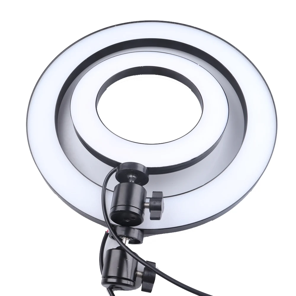 

10inch 26cm Lightdow Big/Small Dimmable LED Studio Camera Ring Light Phone Video Light Lamp With Tripods Ring Table Fill Light