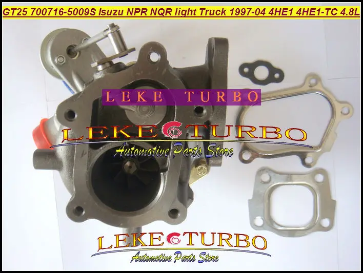 Турбокомпрессор для ремонта GT25 700716 5009S грузовика ISUZU NPR NQR GMC W3500 97 4HE1 TC 4.8L|turbocharger