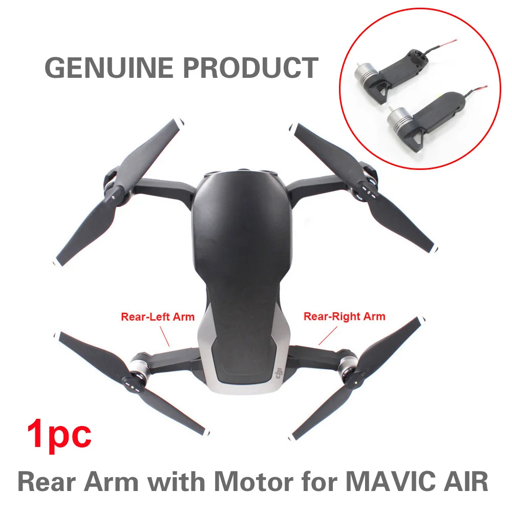 Original Product font b Drone b font Repair Rear Arm with Motor for DJI MAVIC AIR