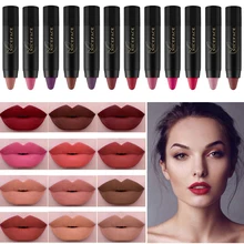 Хорошее лицо 24 цвета сексуальная матовая губная помада долгий-долговременный увлажнитель Косметическая Водонепроницаемая нюдовая Помада красота макияж губы ТИНТ набор