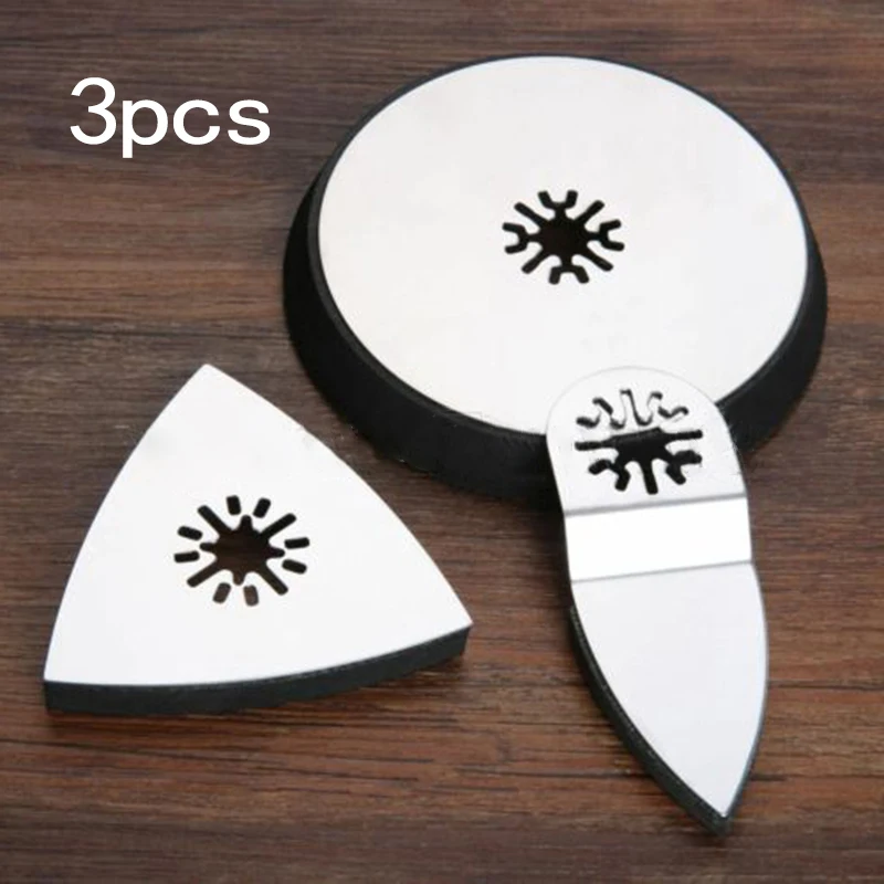 

3pcs/lot Sanding Pad Oscillating Saw Blades Multi Tool Parts Set For Fein Worx
