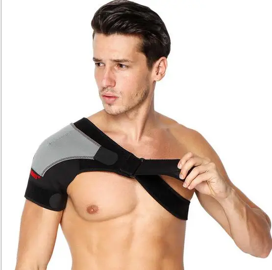 Aolikes Adjustable Pressure Shoulder Bandage Basketball Gym Single shoulder protection Shoulder