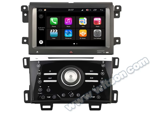 Flash Deal 9" Android 8.0 Oreo OS Car DVD Multimedia GPS Radio for Ford Edge 2011-2014 (Manual Air Version) with Optional Car Play Function 2