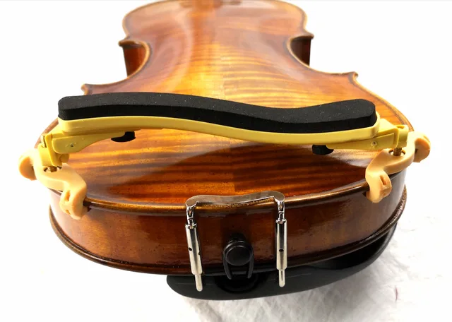 Épaulière pour violon 4/4, motif texture tigre, épaulière réglable avec  accessoires d'essuyage pour impression en forme d'ours - AliExpress