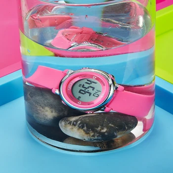 

Fashion Children Digital Watch Cute Kids LED Sport Wristwatch Boys Girls Gift Waterproof Watches Pretty Alarm Clock Hour Xfcs