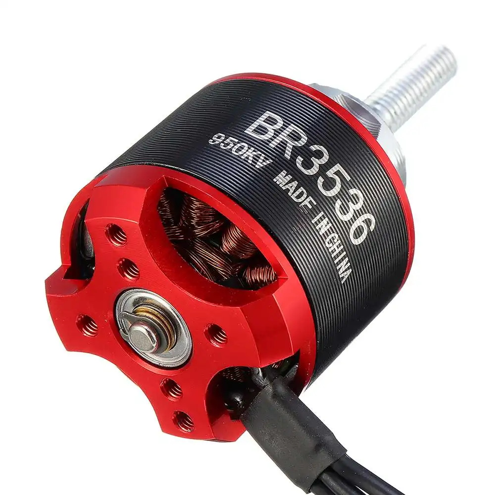 Racerstar BR3536 950KV 2-4S пульт дистанционного управления части самолета бесщеточный двигатель для FPV RC модель самолета