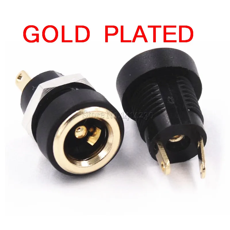 10X Female Plug Jack+Male Plug Jack Socket Adapter Connector 5.5*2.5 mm DC022PDH