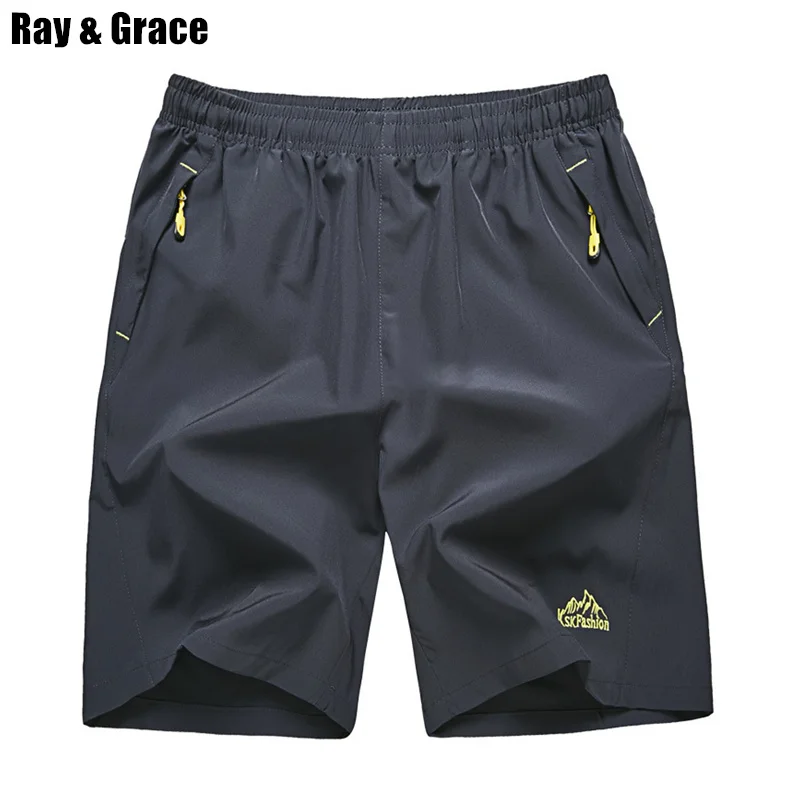 

RAY GRACE Men's Summer Quick Dry Hiking Shorts Outdoor Trekking Climbing Stretch Sport Shorts For Men Mountain Light Weight