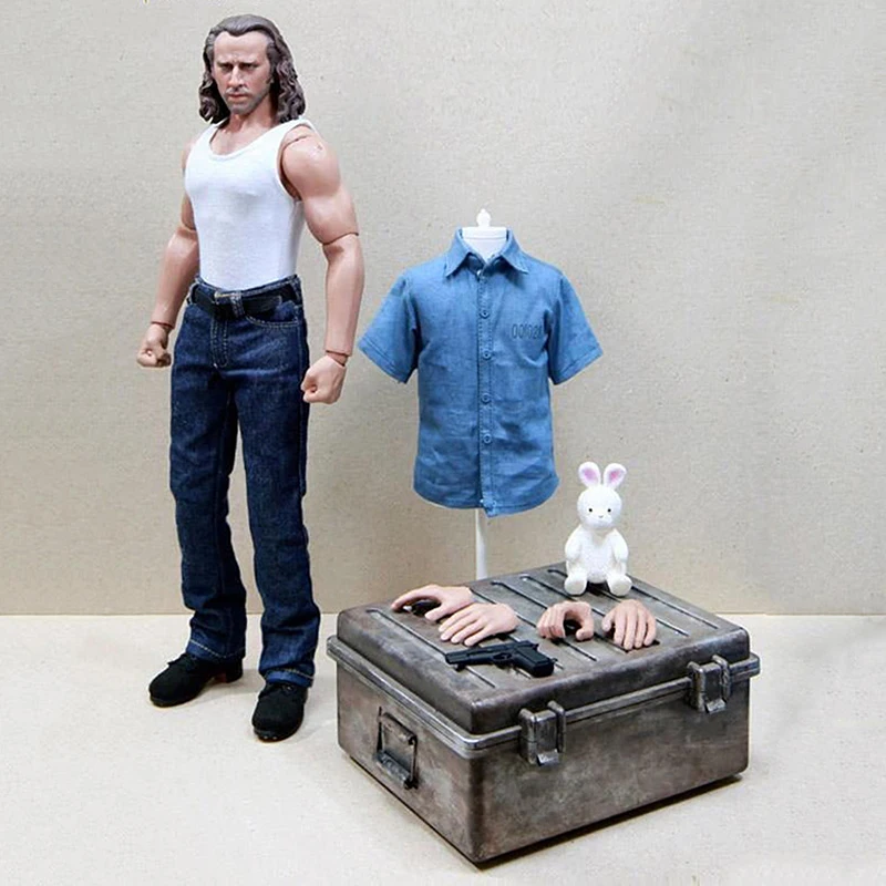 

1/6 Air Prison Nicolas Cage Action Figure for Fans Holiday Gift Soldier collection model