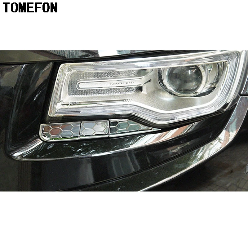 TOMEFON автомобильный серебристый хромированный ABS для JEEP Grand Cherokee 2014 2015 2016 2017
