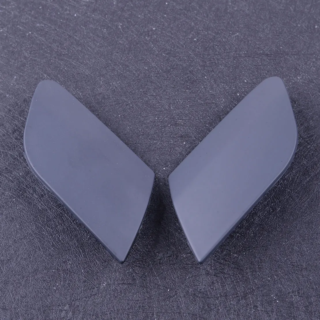 

beler 1K5 955 110A 2pcs Left&Right Front Bumper Headlight Headlamp Washer Nozzle Jet Cover Fit for VW GTI Rabbit Jetta MK5