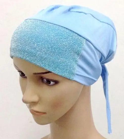 

Ramadan Abaya Inner Hats Hijab Islamic Cotton Under Scarf Caps Headwear Muslim