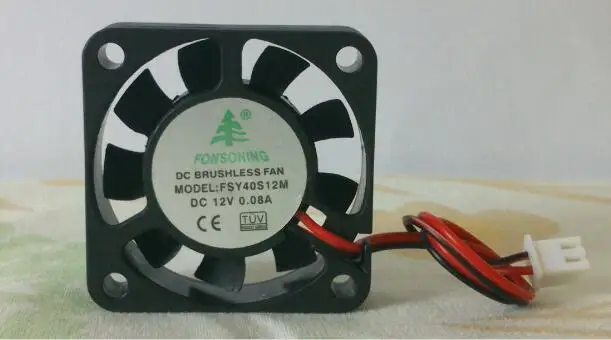 4010 вентилятор Северный Южный мостовой DC12V0.08A двухпроводный S жирный 4 см источник