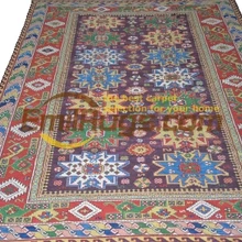 Ручная вышивка Античный Декор для гостиной Классический Вязание Шерсть Вязание soumak ковры