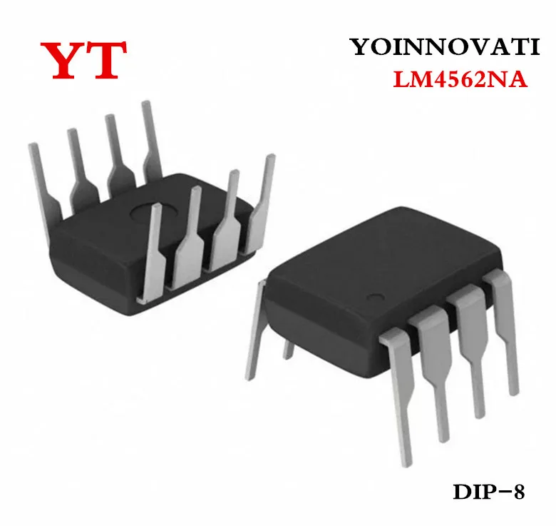 5 шт./лот LM4562NA LM4562 4562NA 4562 DIP-8 IC | Электронные компоненты и принадлежности