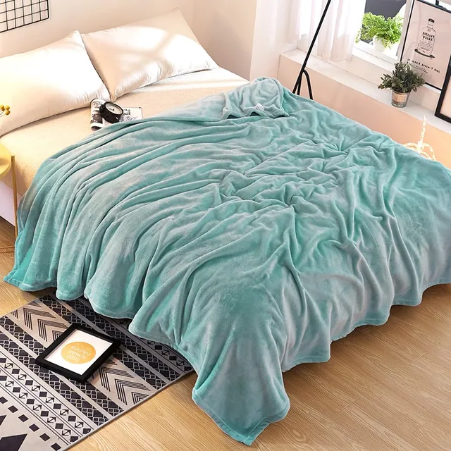 modern style light blue grey mink velvet christmas present fleece