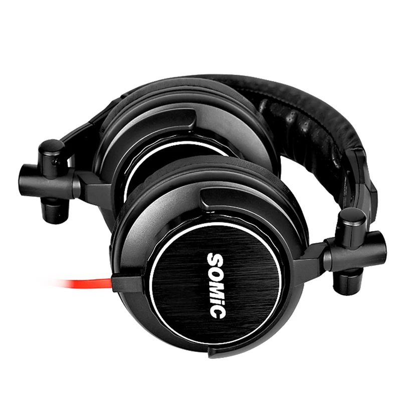 Somic MM185 DJ наушники с глубоким басом, hifi наушники, наушники с разъемом 3,5 мм, музыкальная гарнитура для компьютера, ПК, телефона, mp3