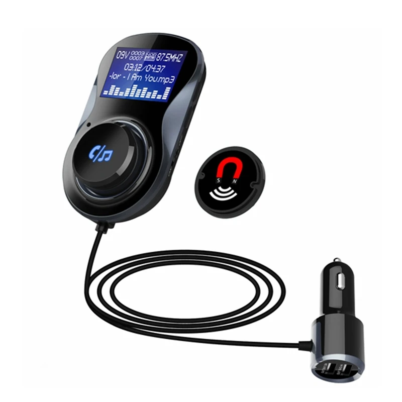 

BC30 Car Mp3 Bluetooth Bluetooth 4.1 Player Car Charger Hands-free Call Songs Show TF Card U Disk Hands-free Bluetooth Adapter