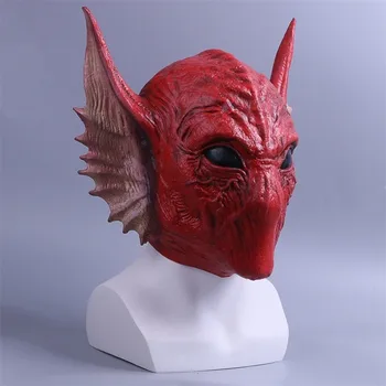 

Halloween funny Mask Guardians of the Galaxy Vol. 2 Krugarr of LEM serpentine alien Full Head Latex Cosplay Masks Props Party