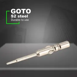 Goto S2 сталь 5 шт. магнитные прецизионные звездообразные насадки для отверток Набор наконечников ручной ремонт открывания инструменты для