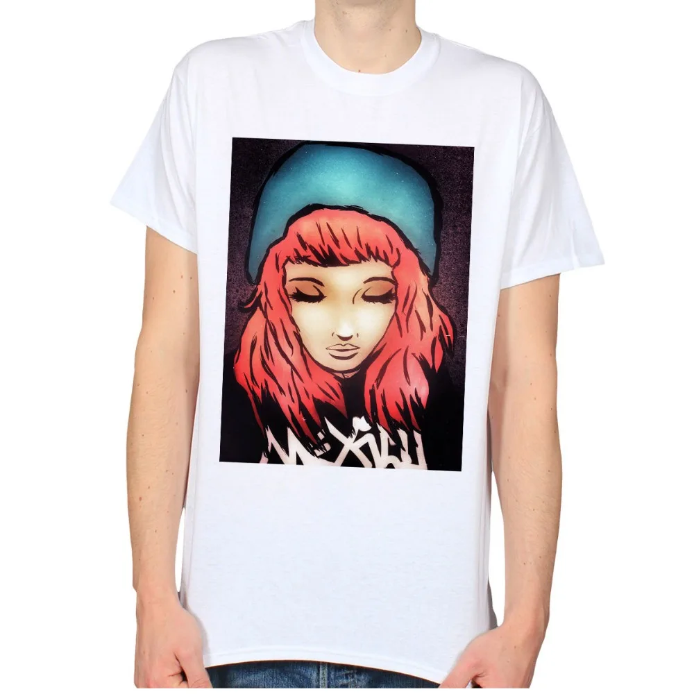 2018 Hot Sale 100 Cotton Redhead Scene Emo Manga Anime Tumblr