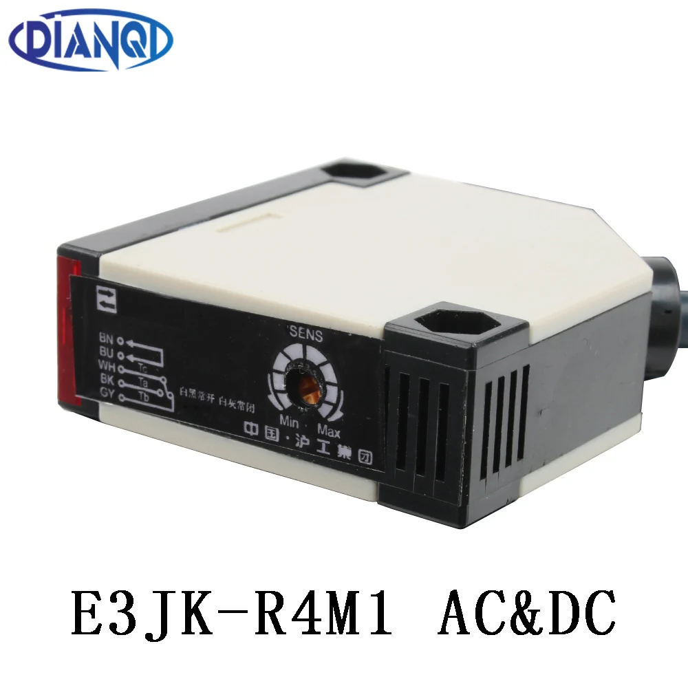 Фотоэлектрический переключатель E3JK-R4M1 DC AC отзывы отражение инфракрасный датчик переключатель преобразователя