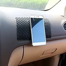 Липкий коврик Нескользящая стелька автомобильный орнамент PU Волшебный Противоскользящий коврик для gps телефона солнцезащитные очки автомобильные аксессуары для приборной панели