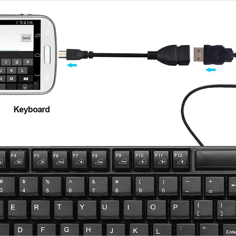 5pin мини USB папа к 2 0 Тип A хост адаптер OTG микро кабель для мобильного телефона MP3 MP4