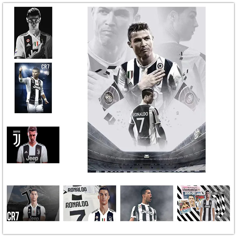 

5D diamond embroidery Cristiano Ronaldo Juventus diamond painting full square/Round mosaic cross stitch diamond pattern CR7