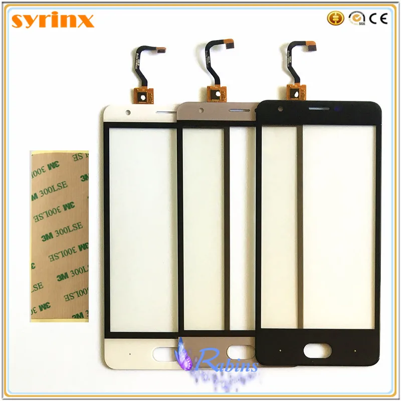 

SYRINX 3m tape Touch Screen Digitizer Front Glass Sensor For Ulefone U008 Pro Replacement Phone Touchscreen Touch Panel