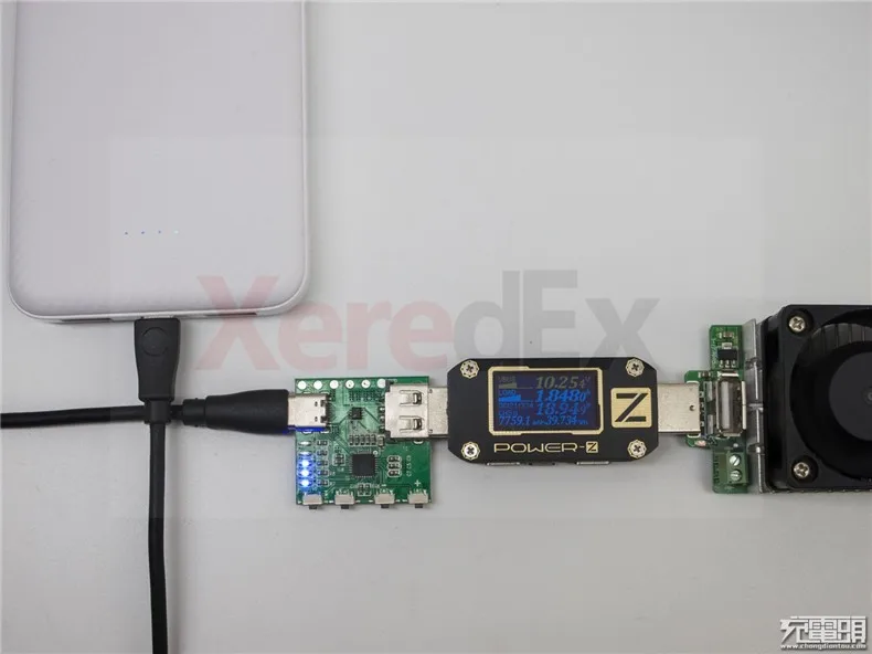 POWER-Z PD USB напряжение и ток пульсация двойной тип-c тестер KM001C