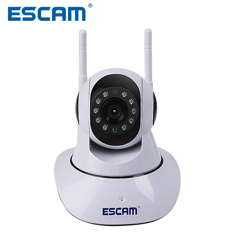 Online ESCAM G02 Doppia Antenna 720 p Pan Tilt WiFi IP di IR di Sostegno Della Macchina Fotografica Bidirezionale Audio ONVIF Max Up a 128 gb Senza Fili di Sicurezza Macchina Fotografica del IP
