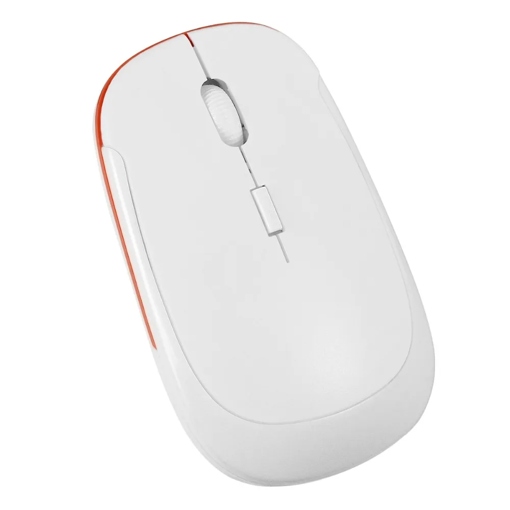 

Mini 2.4GHz Mouse Optical Gaming 1200 DPI White Red Color Wireless Mice For Computer PC Laptop 10 Meter Plastic Wireless Mouse