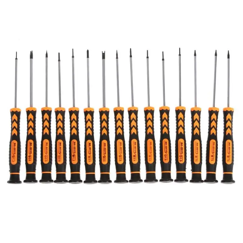 15pcs/pack Multifunction Flat Cross Torx U Shape Screwdriver Set for Mobile Phone Tablets PC Laptop Repair Tool Kit Hand Tools|Screwdriver| - AliExpress