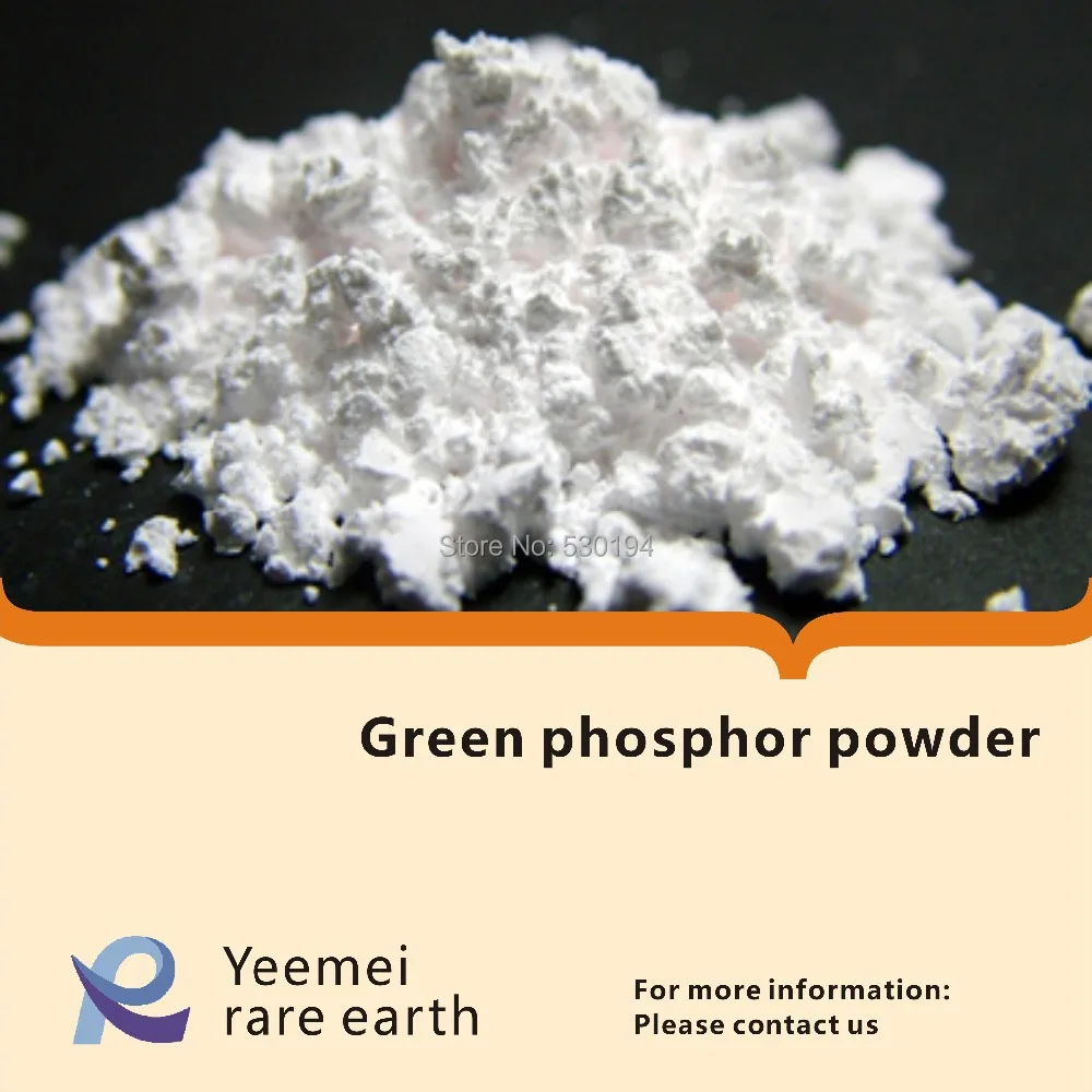 

tricolor green fluorescent powder / green phosphor powder is Used in Lamps