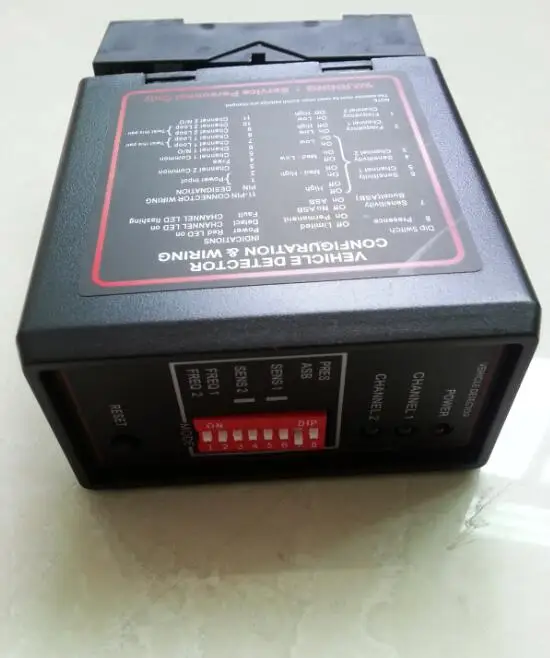 

230v/120V PD232 Double Dual Channels Inductive  Vehicle Loop Detector Sensor unit for car parking management and toll system