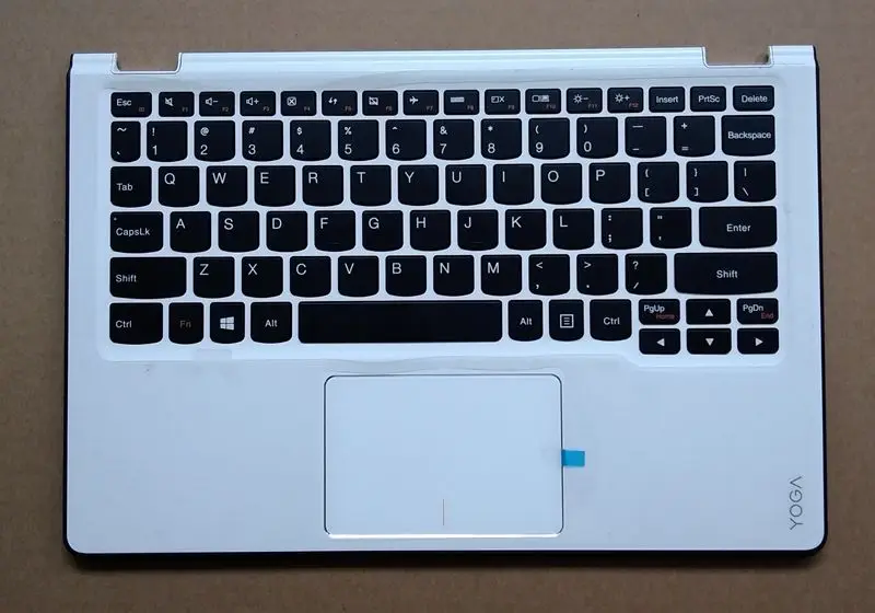 Новый оригинальный для Lenovo Йога 3 11 Упор для рук верхнюю крышку верхний регистр + клавиатура с тачпадом белый am19o000800