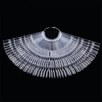 

Nail-shaped Fan Color Card Three-in-one Unloading Nail Color Card