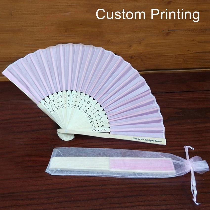 Orange SILK FOLDING FANS Summer Wedding Party FAVORS Gift Decorations Dinner Orange SILK FOLDING FANS Summer Wedding Party FAVORS Gift Decorations Dinner