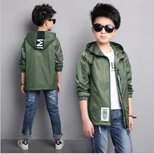 2017 Marque Garçons Manteau Veste Automne Printemps Garçon École Manches Longues Casual Sport Manteau Coupe-Vent De Mode Survêtement Veste Pour Garçon