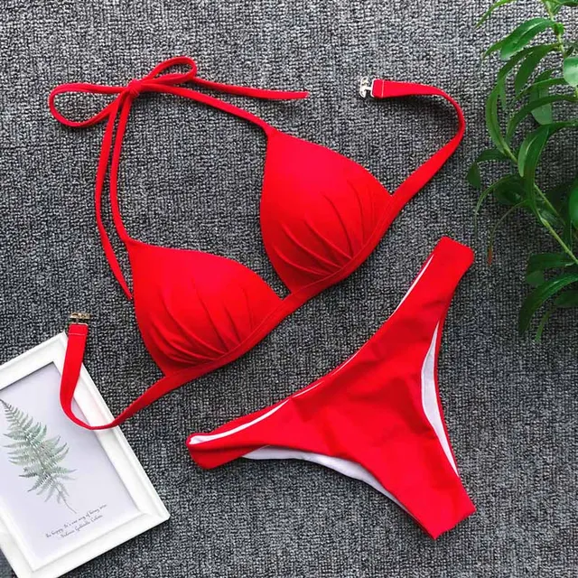 {Excellent|Wonderfull|Very Good|Very Recommended} Push Up Bikini 2019 Swimsuit Female Swimwear Women Sexy Bathing Suits Biquini Beach Wear Brazilian Bather Bathing Suit Wear 3859 Discount Price