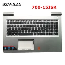 Для lenovo 700-15ISK Клавиатура для ноутбука с подставкой рамка Крышка US макет полностью протестирована