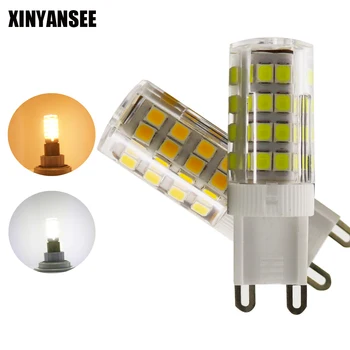 

Mini G9 LED Lamp 5W 220V LED Bulb Corn Light SMD2835 Chandelier Pendant Refrigerator Light Replace Halogen Lamp