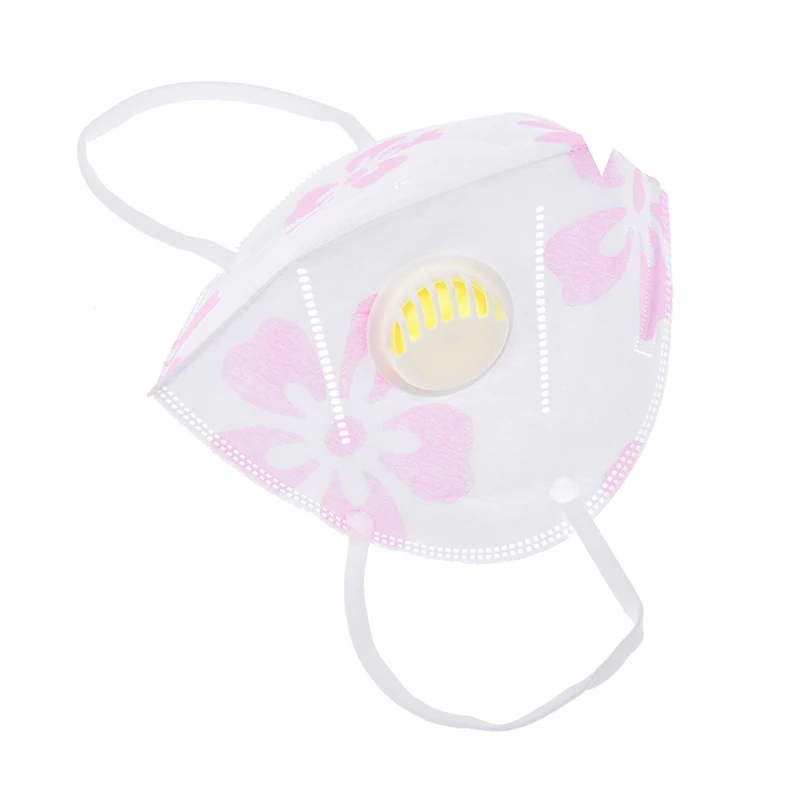 1 шт. PM2.5 маска для рта для мужчин и женщин дыхательный клапан против дымки одноразовая маска против пыли рот муфельный респиратор маски для лица для защиты от гриппа для лица