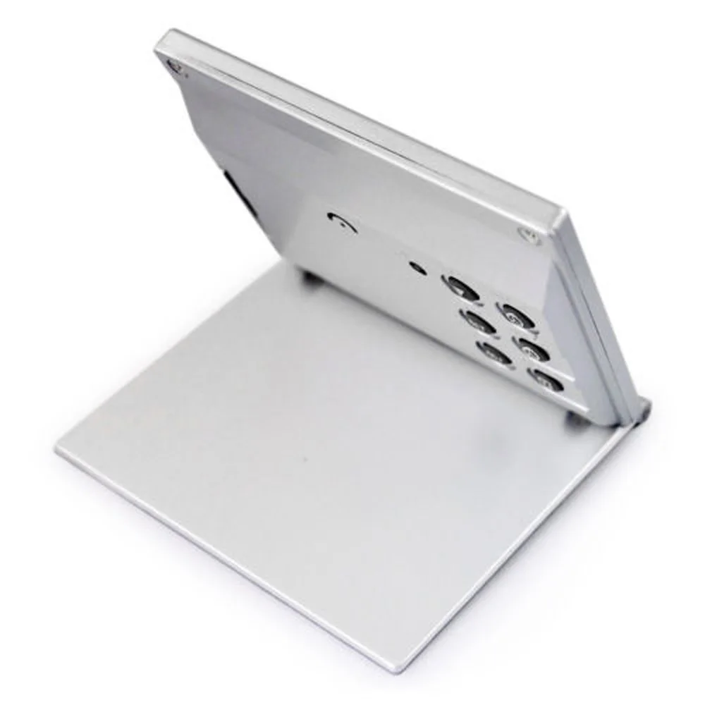 

Table Digital Clock LCD Display Home Weather Station Folding Date Desktop Temperature Travel
