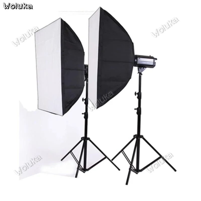 400E фотография два фонаря flash set Studio clothing портрет photo 400W lamp CD50 T03|Аксессуары для