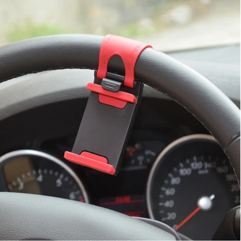 Автомобильный держатель TOSPRA Mini Air Vent крепление на руль для мобильного или
